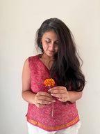 The Kahaani Top in Gulabi Baagh